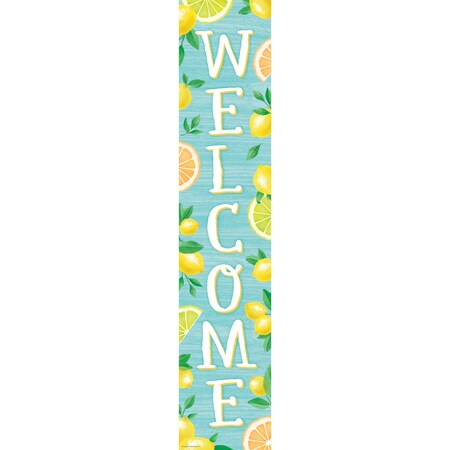 Teacher Created Resources Lemon Zest Welcome Banner, 8in x 39in TCR8495
